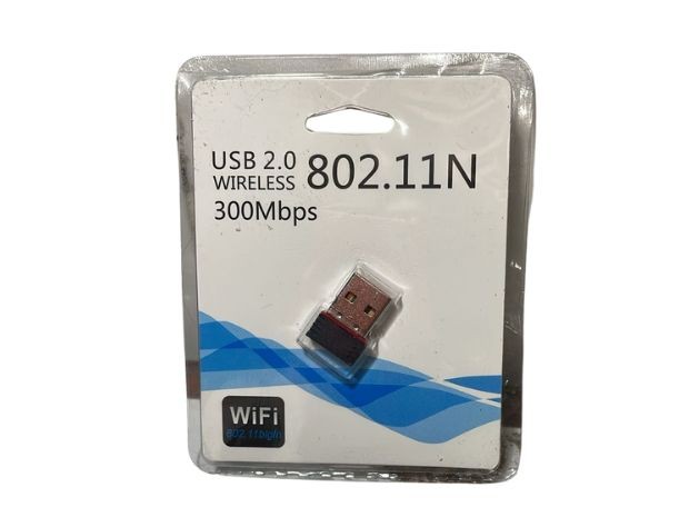 &u+ RECEPTOR USB ADAPTADOR ANTENA 802.11N 300MBPS (EC..393)